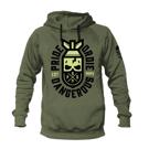 PRIDE OR DIE dangerous hoodie-khaki